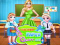 Spill Princess Paper Craft Art