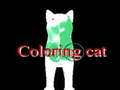Spill Coloring cat