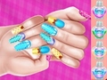 Spill Elsa Princess Theme Nail Art Diy