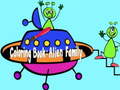 Spill Coloring Book: Alien Family
