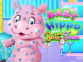 Spill Baby Hippo Bath Time