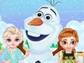 Spill Frozen Sisters Snow Fun