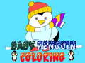 Spill Baby Penguin Coloring