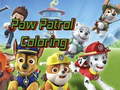 Spill Paw Patrol Coloring