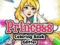 Spill Princess Coloring Book Glitter