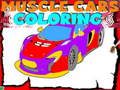Spill Muscle Cars Coloring