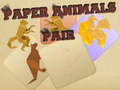 Spill Paper Animals Pair