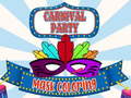 Spill Carnival Party Mask Coloring