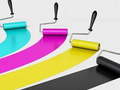 Spill Paint Roller 3d