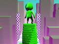Spill Stack tower colors run 3d-Tower run cube surfer