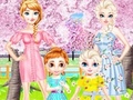 Spill Frozen Family Flower Picnic