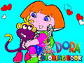 Spill Back To School Coloring Book Dora