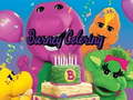 Spill Barney Coloring