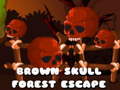 Spill Brown Skull Forest Escape