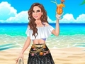 Spill Summer Beach Girl