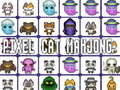 Spill Cat Pixel Mahjong