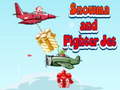Spill Snowman and Fighter Jet