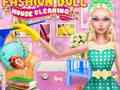 Spill Fashion Doll House Cleaning