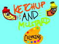 Spill Ketchup And Mustard Coloring Station
