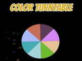 Spill Color Turntable