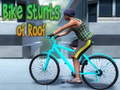 Spill Bike Stunts of Roof