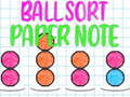 Spill Ball Sort Paper Note