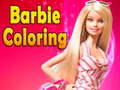 Spill Barbie Coloring