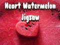 Spill Heart Watermelon Jigsaw