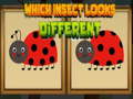 Spill Which Insect Looks Different