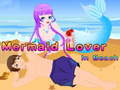 Spill Mermaid Lover In Beach