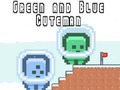 Spill Green and Blue Cuteman