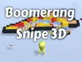 Spill Boomerang Snipe 3D