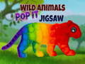 Spill Wild Animals Pop It Jigsaw