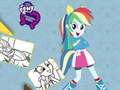 Spill Equestria Girls Coloring Book