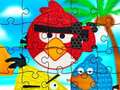 Spill Funny Birds Pop It Jigsaw
