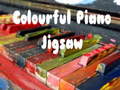 Spill Colourful Piano Jigsaw