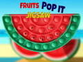 Spill Fruits Pop It Jigsaw