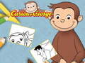 Spill Curious George Coloring Book