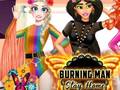 Spill Burning Man Stay at Home