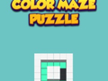 Spill Color Maze Puzzle 