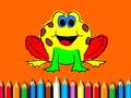 Spill Back To School: Frog Coloring Book