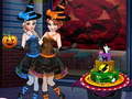 Spill Halloween dress up game