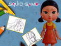 Spill Squid Game Coloring Book