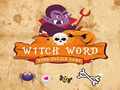 Spill Witch Word Halloween Puzzel Game
