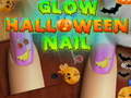 Spill Glow Halloween Nails
