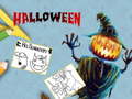 Spill Hallowen Coloring Book