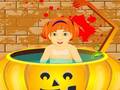 Spill Little Baby Halloween Bathing