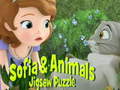 Spill Sofia And Animals Jigsaw Puzzle