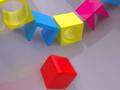 Spill Colorful Shape Tunnel