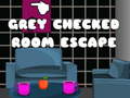 Spill Grey Checked Room Escape